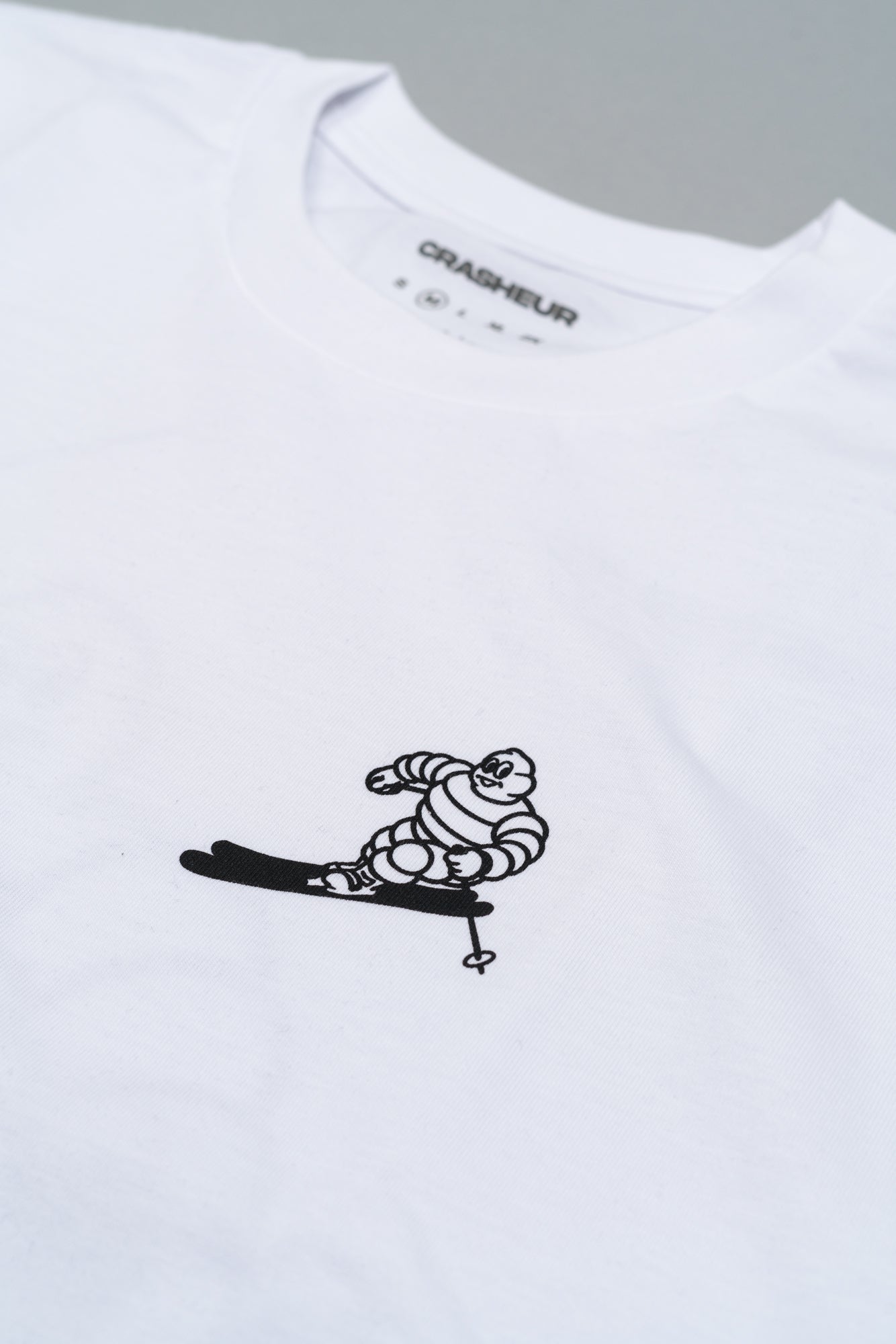 T-Shirt - Bibendum Goes Skiing