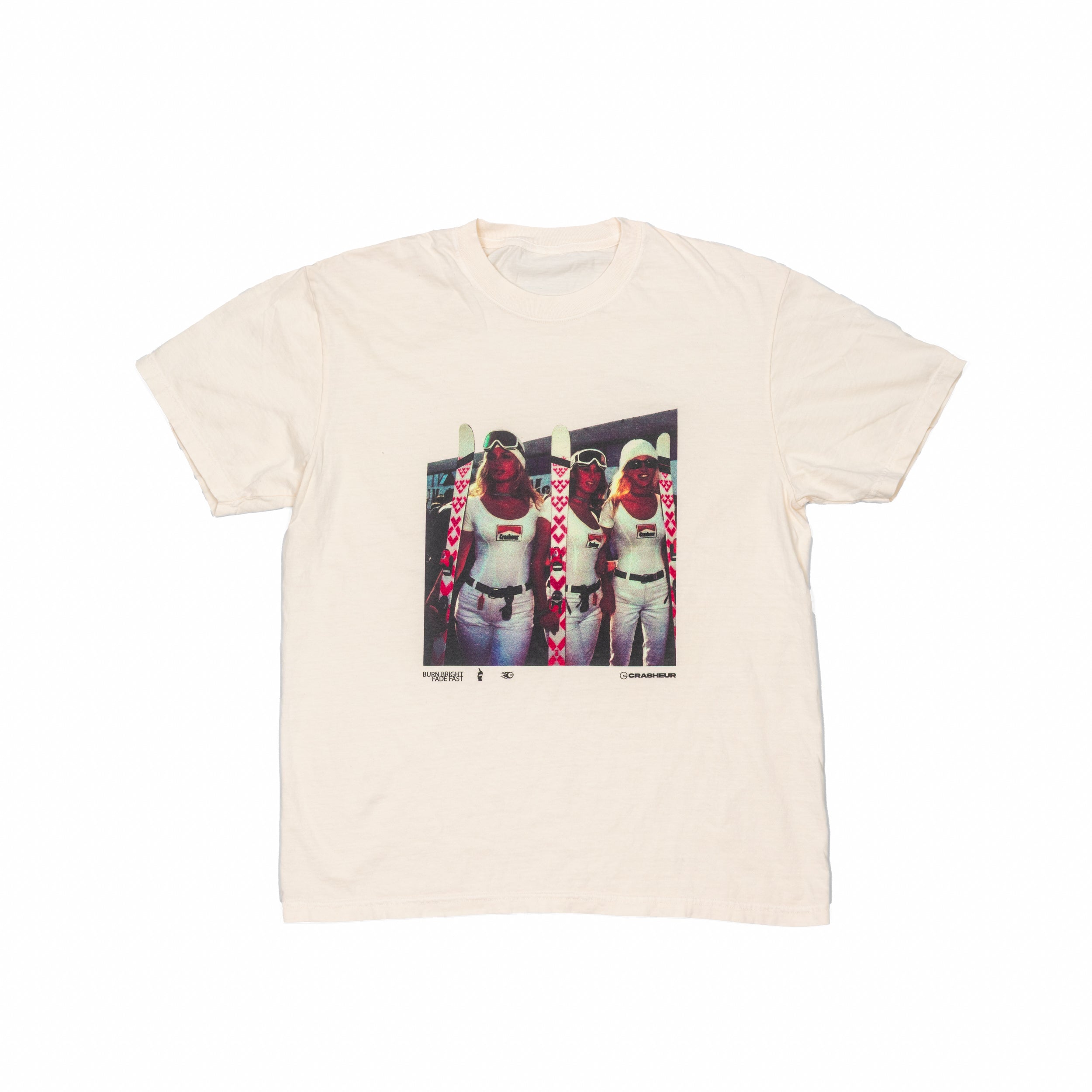 Grid Girls T-Shirt - Cream