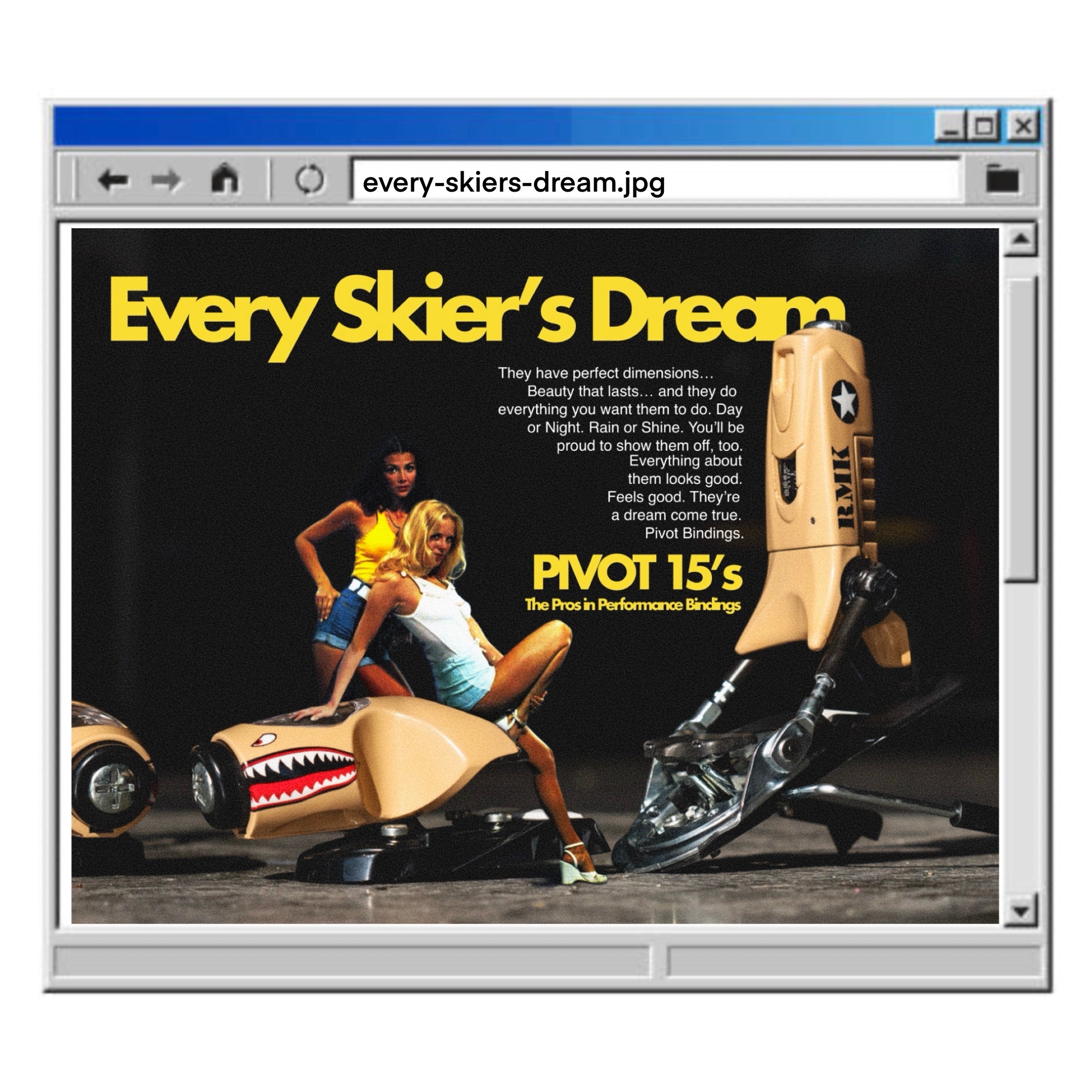 Print Yourself - Every Skiers Dream